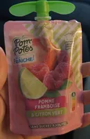 Pom potes pomme framboise citron vert