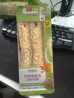 Alex Price poshy stinky deli onion and cheese sandwich