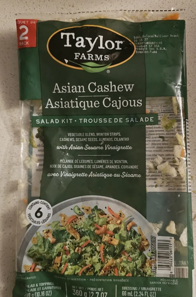 Asian Cashew Salad Kit