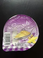 Semoule au lait saveur vanille