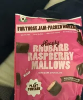 Heaply rhubarb raspberry mallows