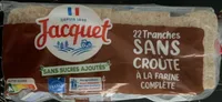 Jacquet sans croûte à la farine complète