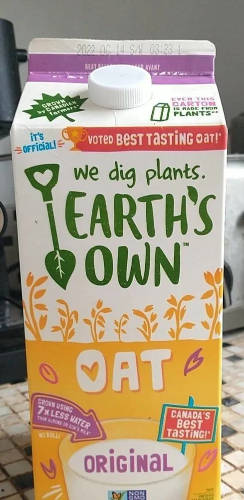 Lait d'avoine