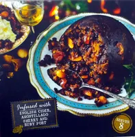 Christmas Pudding infused with English Cider, Amontillado, Sherry and Ruby Port