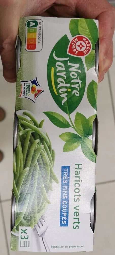 Haricotss verts Très fins coupés