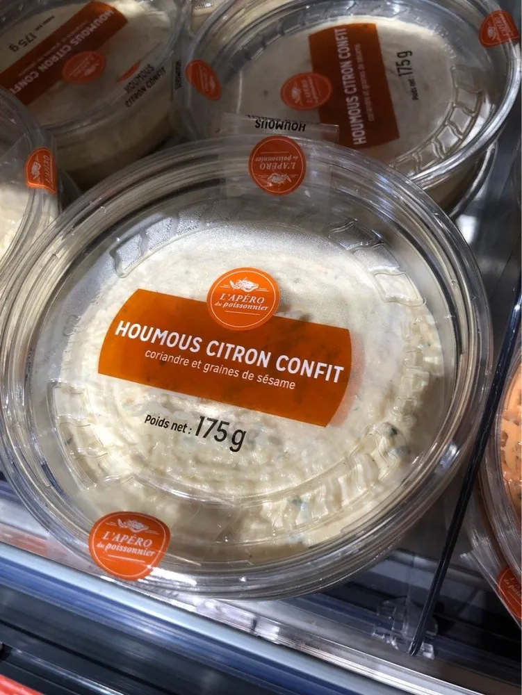 Houmous citron confit