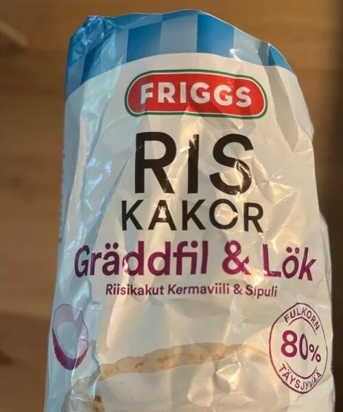Rice cracker Sourcream & Onion