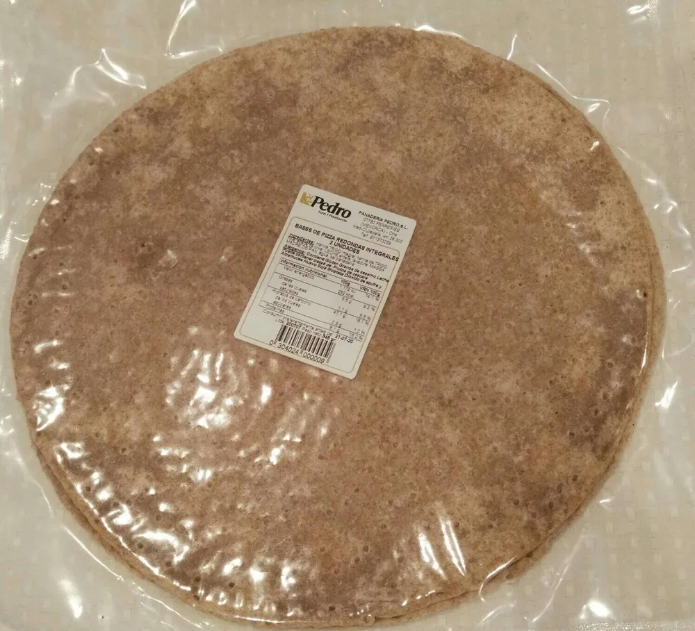 Base pizza integral