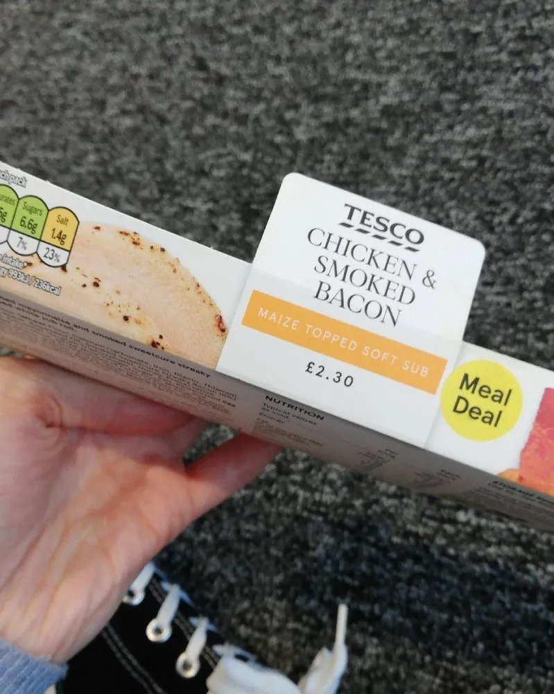 Chicken and smocked bacon sandwich