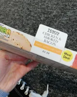 Chicken and smocked bacon sandwich