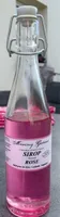 Sirop saveur rose