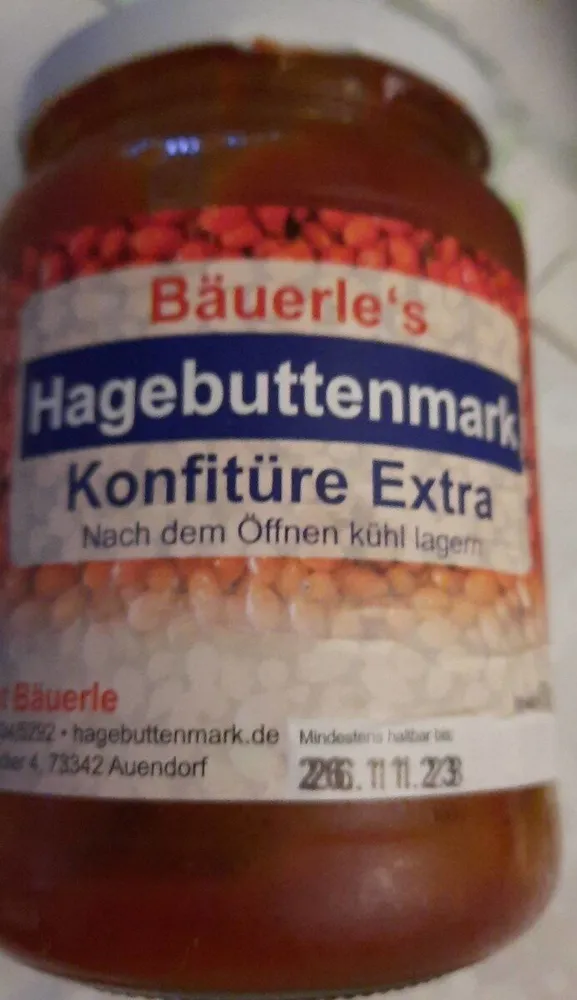 Bäurles Hagebuttenmark