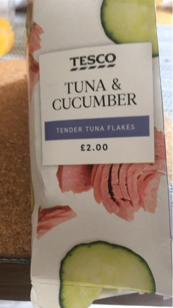 Tuna & Cucumber sandwich