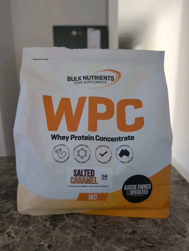 Whey Protein Concentrate Salted Caramel