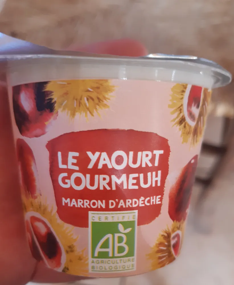 Le yaourt gourmeuh