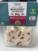 Wensleydale with cranberries