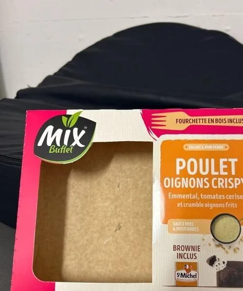 Salade Poulet oignons crispy