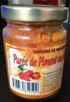 Purée de piment au gingembre