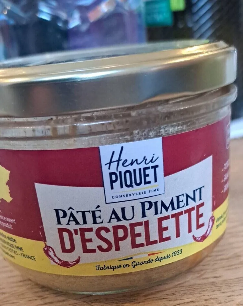 Pâté au Piment d'ESPELETTE
