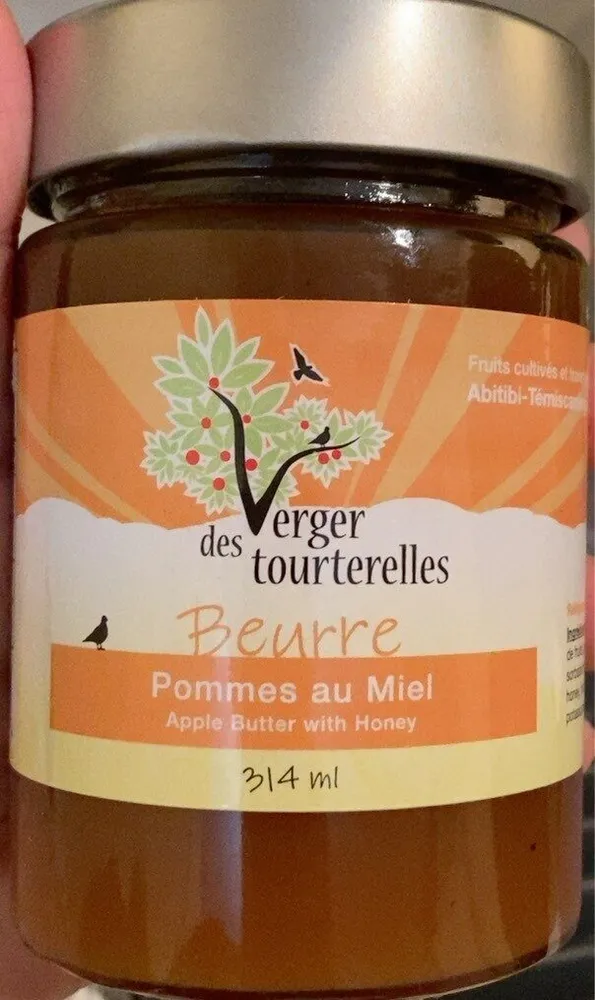 Beurre pommes au miel