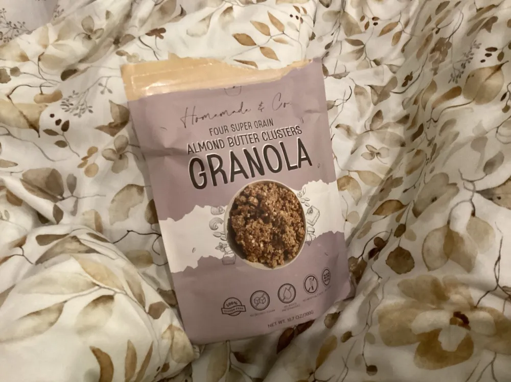Almond Butter Clusters Four Super Grain Granola