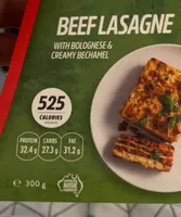 Beef lasagna