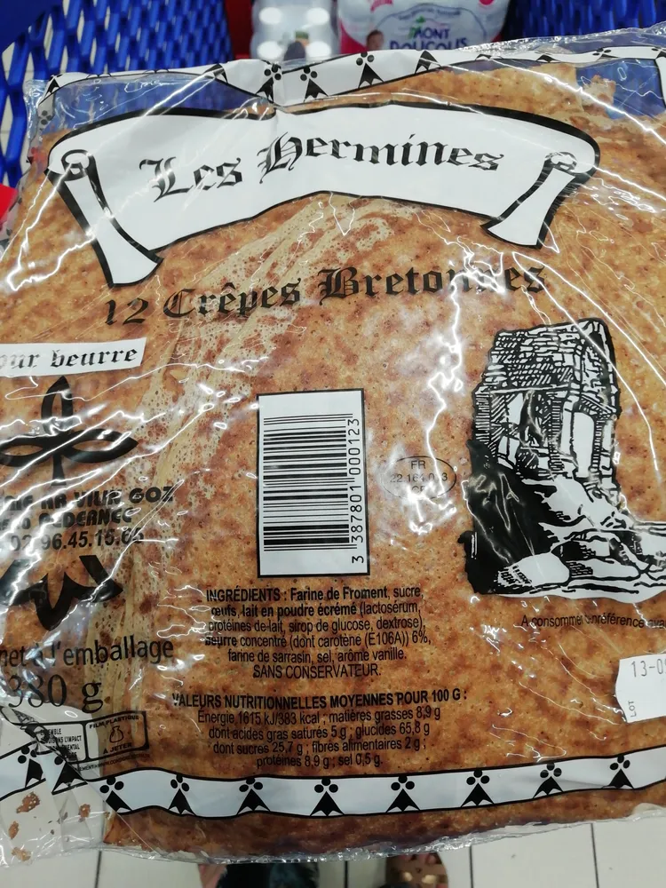 12 crêpes bretonnes