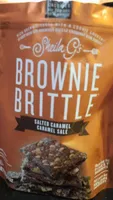 Brownien brittle caramel salé