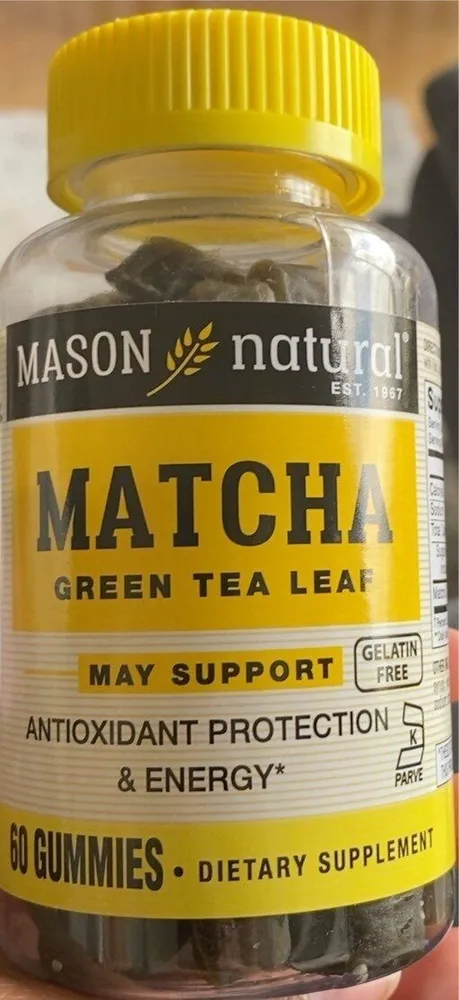 Matcha green tea leaf