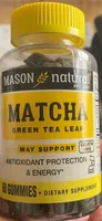 Matcha green tea leaf