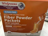 Fiber Powder packets, Sugar-Free