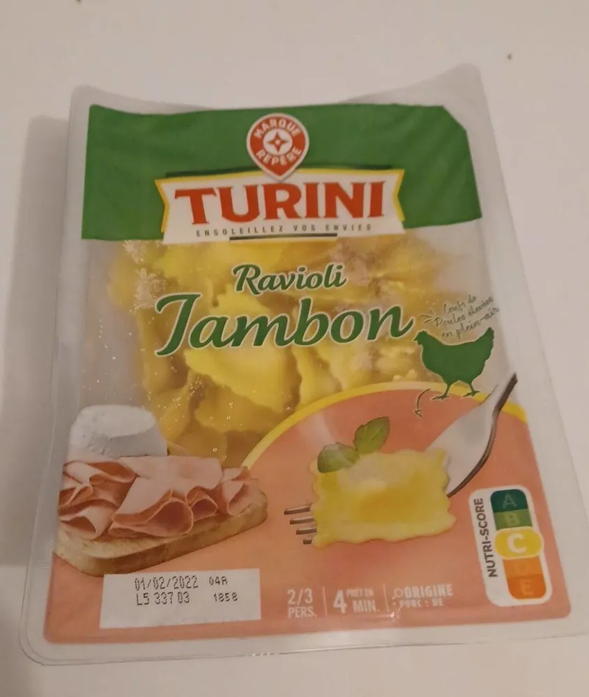 Ravioli jambon