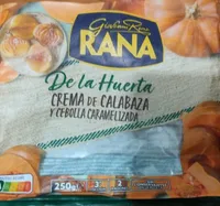 De la huerta crema de calabaza y cebolla caramelizada