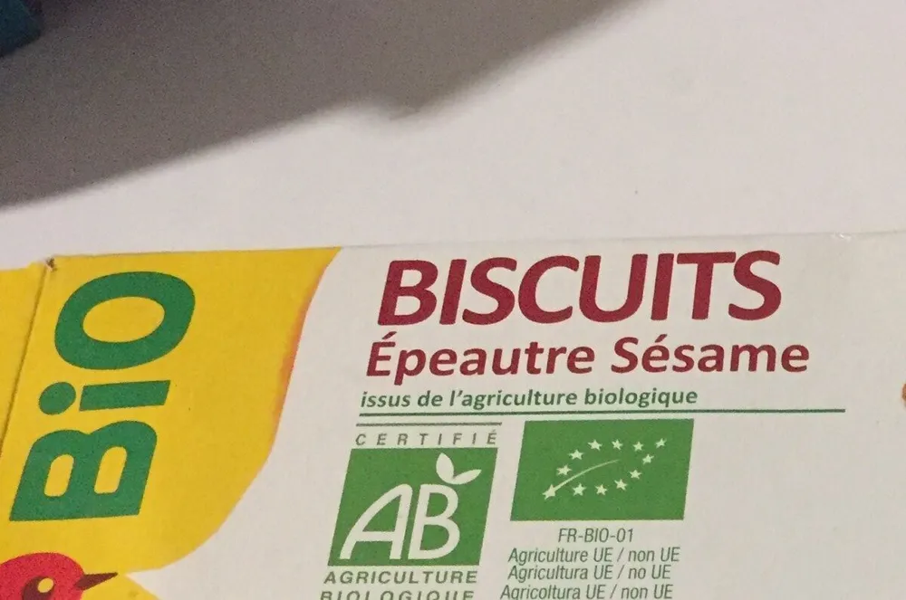 Biscuit epeautre sésame