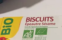 Biscuit epeautre sésame