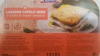 Lasagna cavolo nero e ricotta di bufala