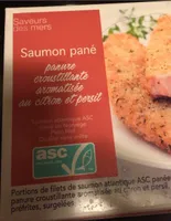 Saumon pané