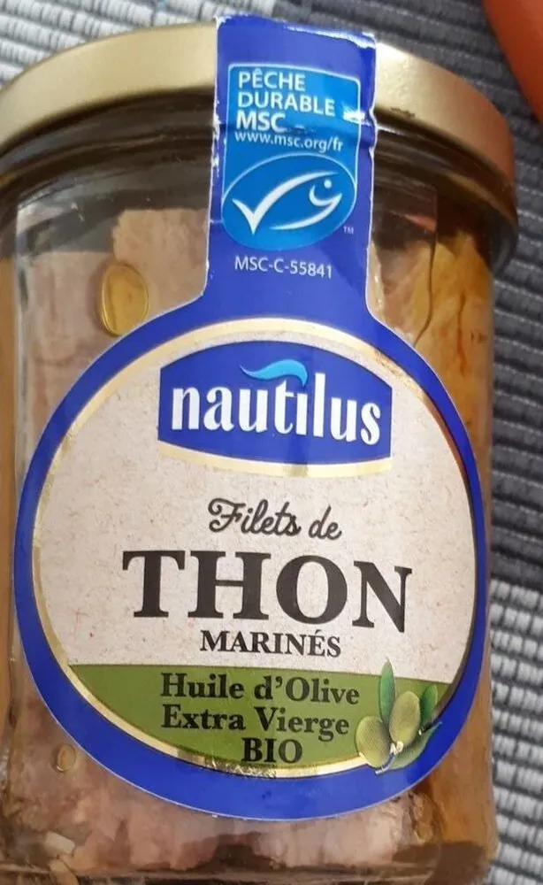 Filets de thon marinés