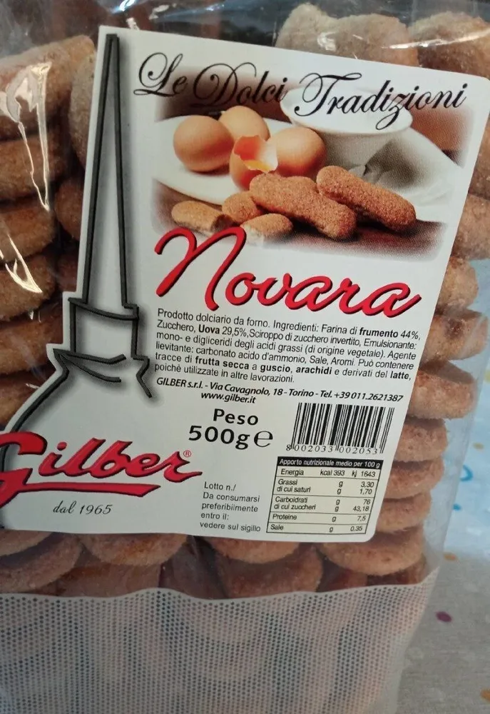 Biscotti Novara Gilber