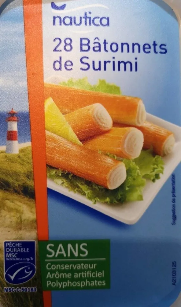 Bâtonnets surimi