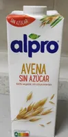 Bebida de avena sin azúcar