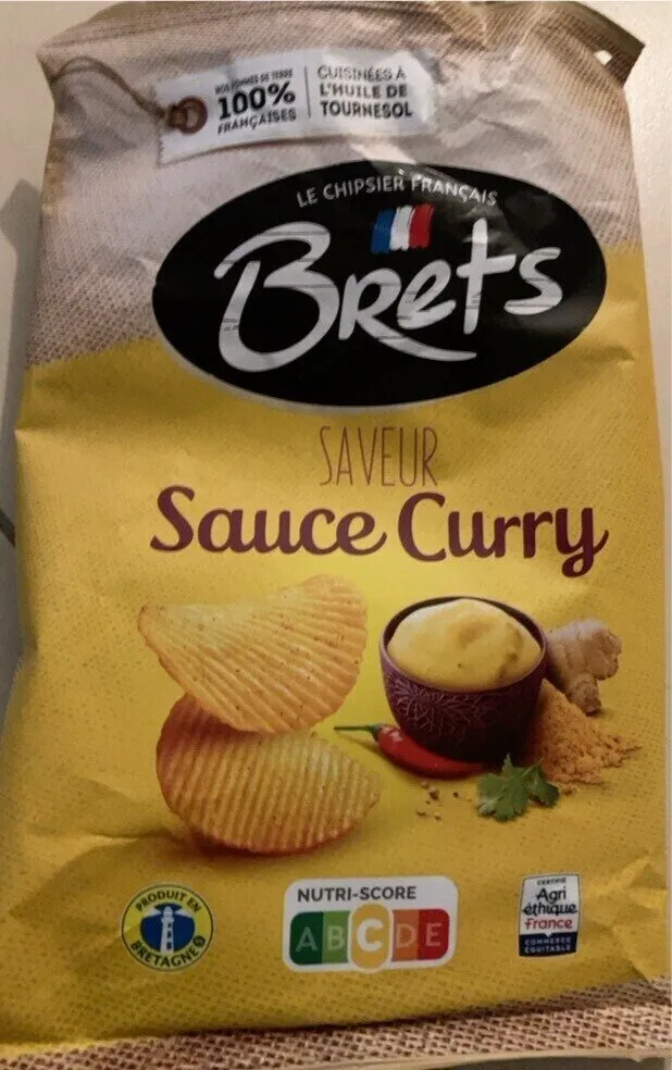 Chips saveur sauce curry