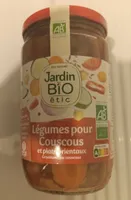 Légumes pour couscous bio Jardin Bio - 660g