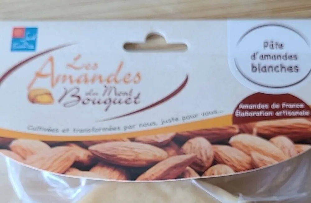 Pâte d'amandes blanches