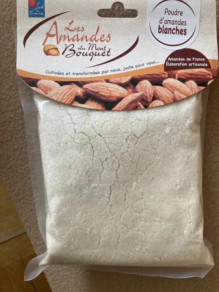 Poudre d'amandes blanches