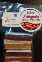 Pâte d'amande aux fruits