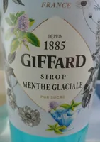 Sirop menthe glaciale