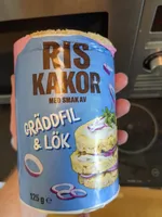 Ris Kakor Gräddfil Och Lök