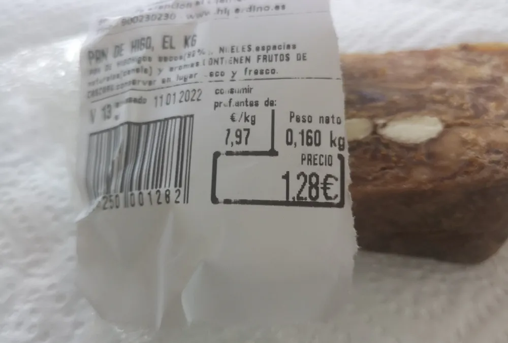 Pan de higo