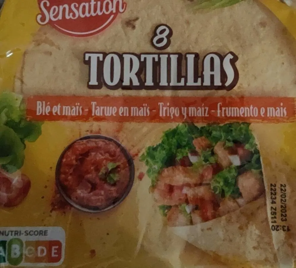 Tortilla de blé et maïs